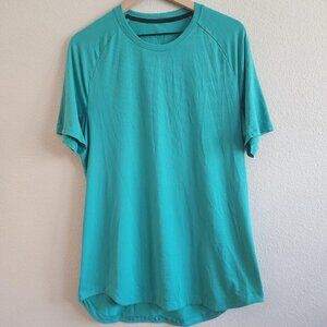 Lululemon Shirt Womens Large Blue Better Each Day Athletic Lightweight Tee